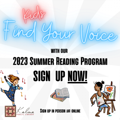 Summer Reading Program 2023 Kids